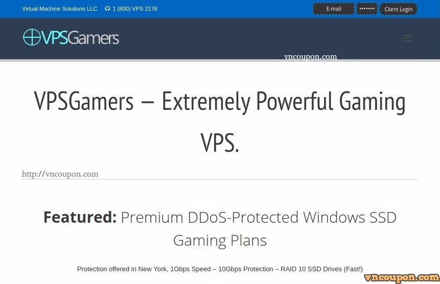 VPSGames – Extremely Powerful Gaming VPS from $15/month