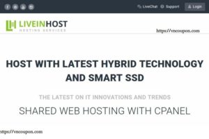 LiveInHost – cPanel Shared Hosting Offer Starting $0.75/Month or $8/Year | Softaculous | PHP Selector | FREE SSL FOR ALL WEBSITES !!!