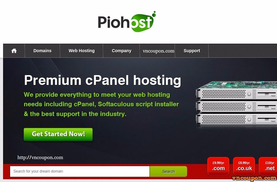 PioHost LTD – 1.5GB RAM UK Special VPS only £14/year