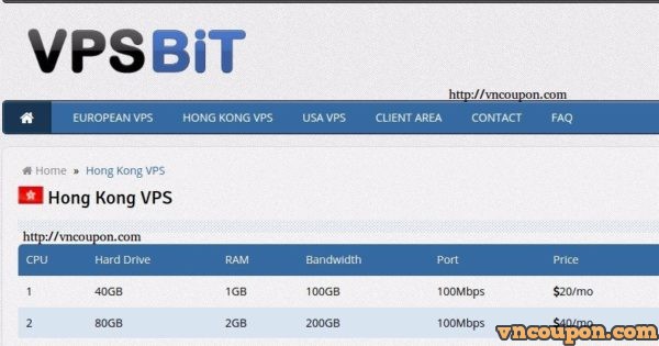 VPSBit.com - 350GB Disk Space Hong Kong Special VPS only $7/month