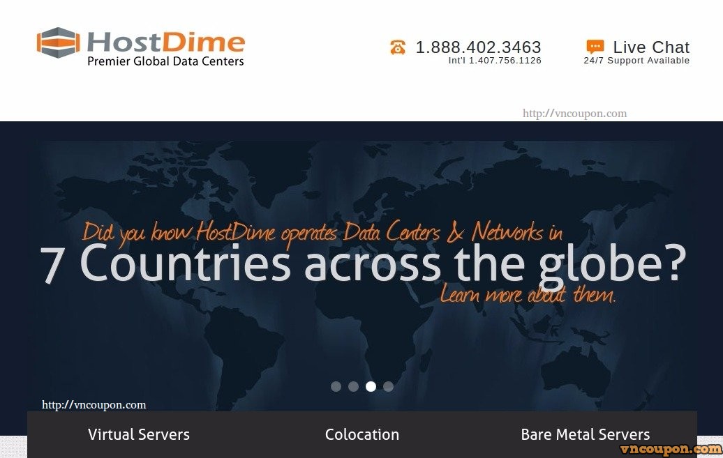 HostDime Coupon – 15% Off Managed Dedicated Server & Managed Cloud Hosting