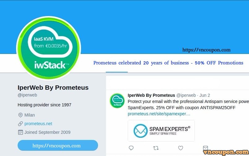 Prometeus celebrated 20 years of business – two new services and an 50% OFF Exclusive Promotion