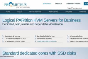 Prometeus LPAR – KVM Servers Dedicated CPU for Business from €8/month  – Price reduction up to 30% OFF in Netherlands