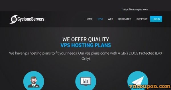 CycloneServers - Cheapest KVM VPS from $15/Year in 4 US Locations - 15% Off (Recurring)