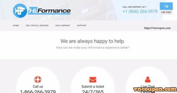 [Lunar New Year 2018] HiFormance Special VPS Offers from $7.5/Year