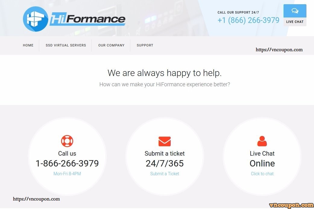 [Lunar New Year 2018] HiFormance Special VPS Offers from $7.5/Year