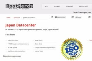 RootNerds – Japan VPS Exclusive Offer only €5.49/month