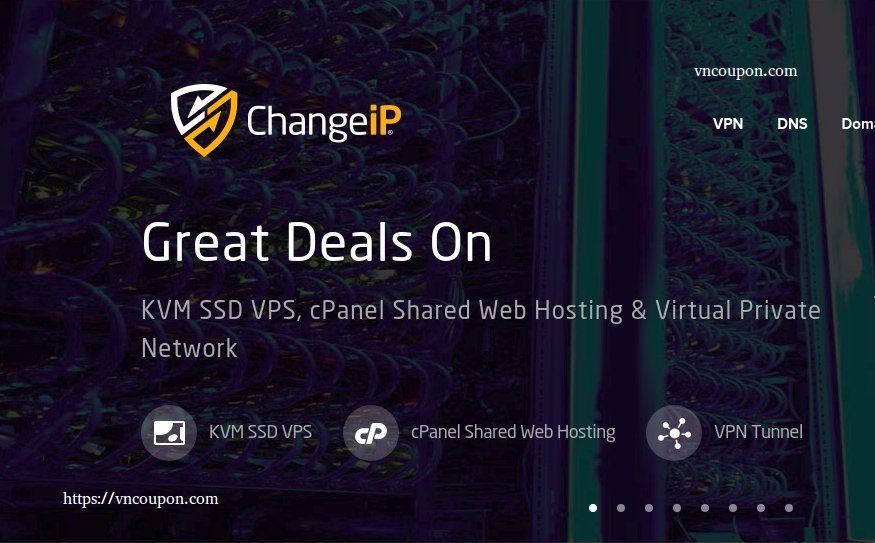 ChangeIP – Great Deals On KVM SSD VPS from $2/month – FLAT 20% offer