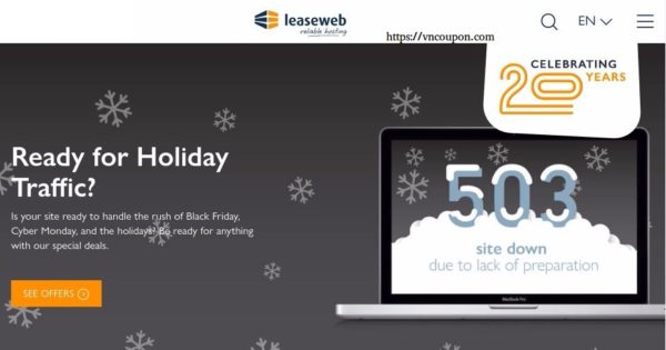 [Holiday Sale 2017] LeaseWeb - Up to 40% off Dedicated Servers