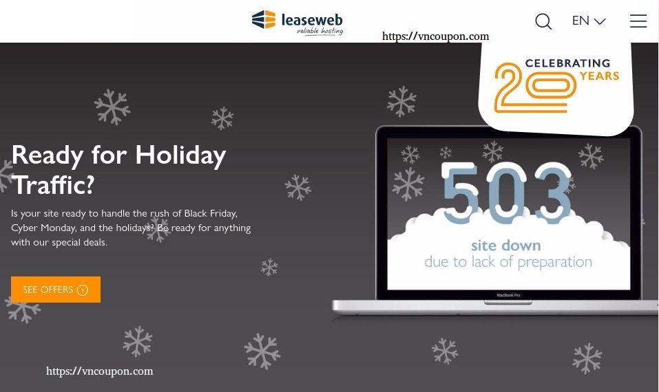 [Holiday Sale 2017] LeaseWeb – Up to 40% off Dedicated Servers