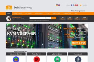 [Xmas 2017]  DeinServerHost Christmas Deals – Windows VPS 1GB RAM only 4,65 USD/month – KVM VPS from 2.17 USD /month