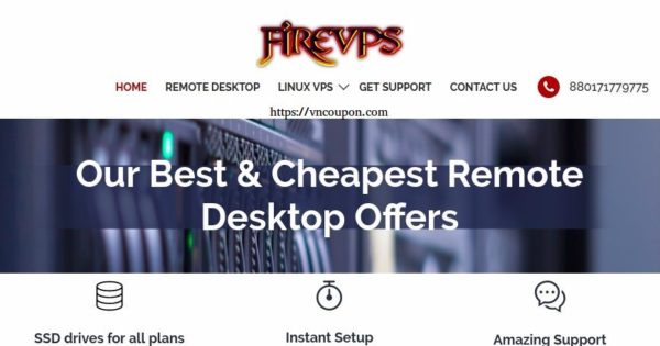 FireVPS - Dedicated Windows RDP Promo only $2.99/month
