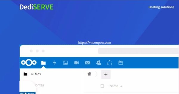 Dediserve Vault - Nextcloud-based Storage Platform - 10GB for free