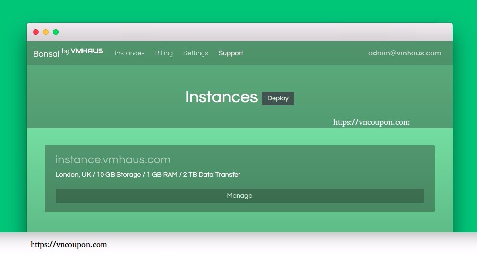 VMHaus Bonsai – Hourly Billed VPS Promo from $15 Yearly – Los Angeles Launch, Alipay Support