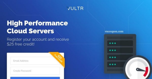 Vultr Promotions And Gift Codes for July 2018 – $25 Free Credit