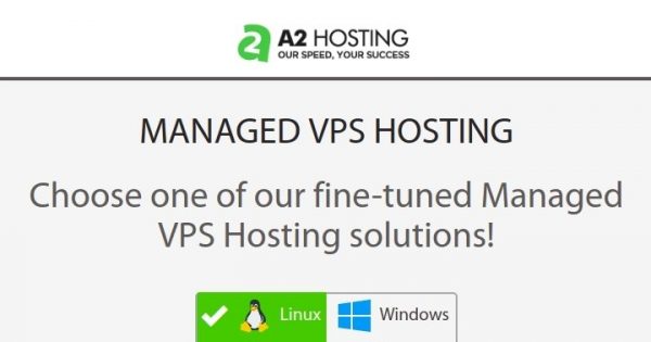 A2 Hosting - 34% Off - Fully Managed VPS - SSD Drives - Anytime Money Back Guarantee