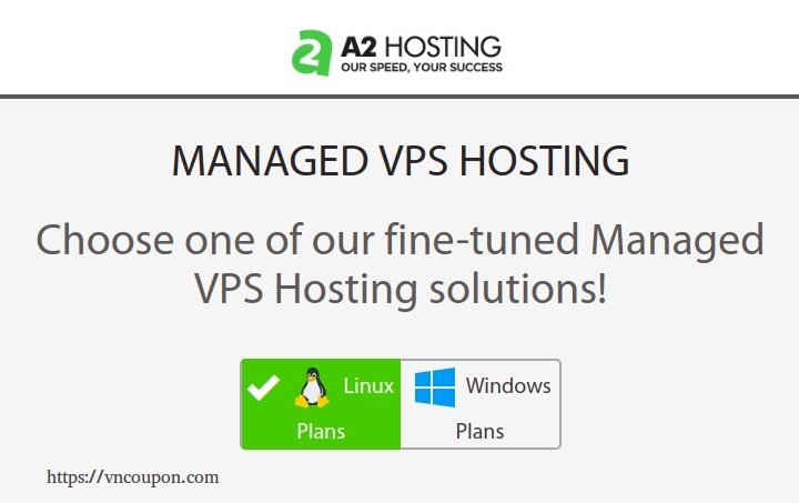 A2 Hosting – 34% Off – Fully Managed VPS – SSD Drives – Anytime Money Back Guarantee