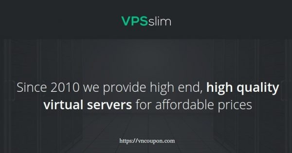 [Halloween 2019] VPSslim – 50% OFF KVM VPS from €4.99/Month – SPOOKY DEALS – KVM 4GB RAM / 150GB SSD $5/month