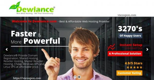 Dewlance – Special SSD KVM VPS only $2.91/month