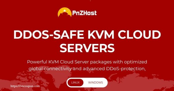PNZHost – Special KVM VPS  from 512MB RAM $15/Year in USA