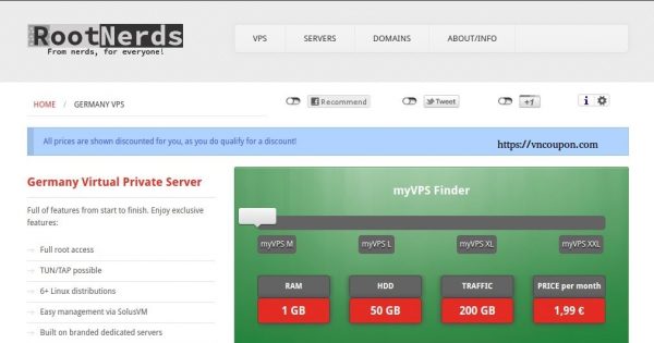 RootNerds - EUROPE VPS & Reseller VPS from €1.99/month