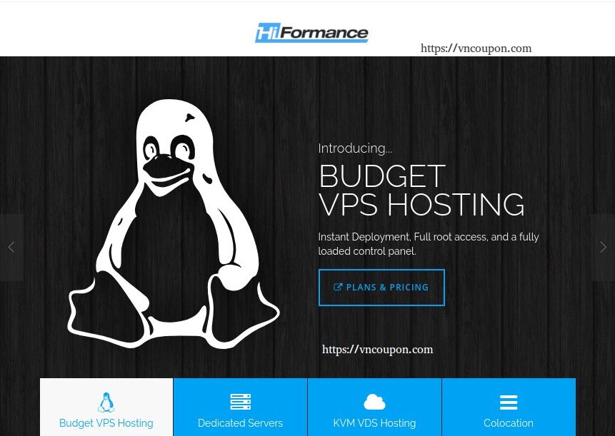 HiFormance –  Special VPS from $15.99/year – Asia Optimized/CN2 – Pre-pay 3-years to get double resource