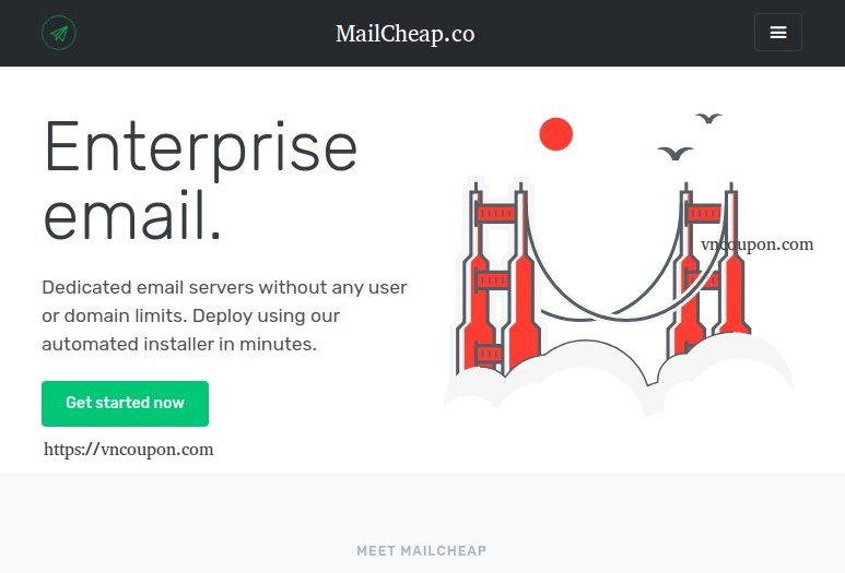 Mailcheap.co – Enterprise email solutions starting from $2/month