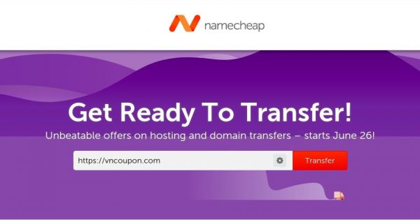 Namecheap - Save 50% off on transferring .COM, .ORG and .NET Domain