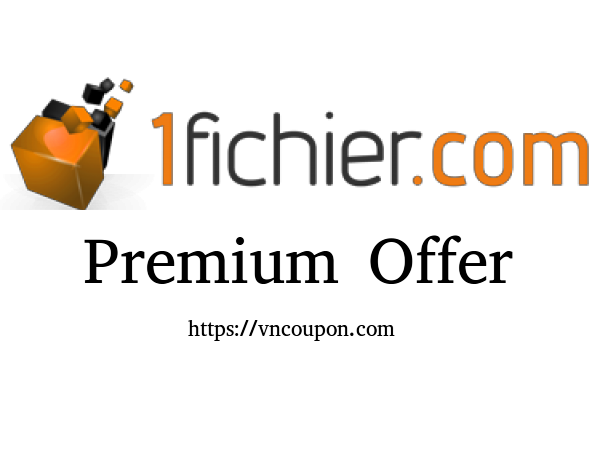 1Fichier.com Cloud Storage Offer – 1 Year Premium Subscribe for €55