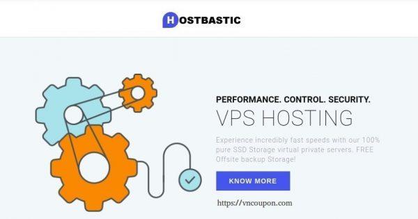 HostBastic - 50% OFF KVM VPS from £0.99/month - DDoS Protection