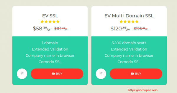 Get 49% off Greenbar EV SSL from SSLs.com