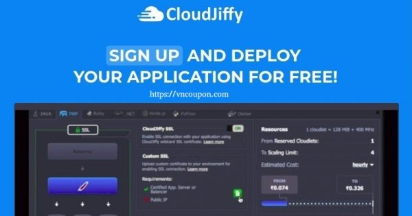 CloudJiffy - VPS Cloud Platform For Developers - 14 day trial free