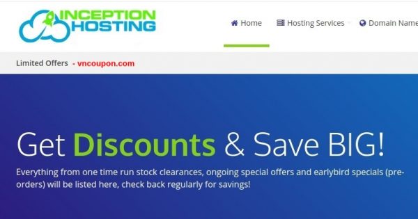 InceptionHosting - More deals for the End of The Year and Christmas 2018
