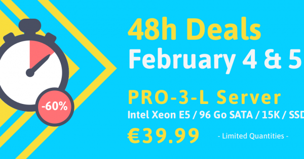 Online.net Server Specials Offer – 48h Deals – Get 60% off on PRO-3-L – Intex Xeon E5/ 96GB SATA / SSD