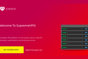 [Flash Sale] SupremeVPS – 4GB RAM Special KVM VPS only $40/Year – SSD Powered!