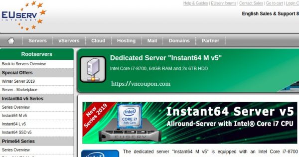 Euserv Special Dedicated Server I7 8700 64gb Ram Only 41 Month Images, Photos, Reviews