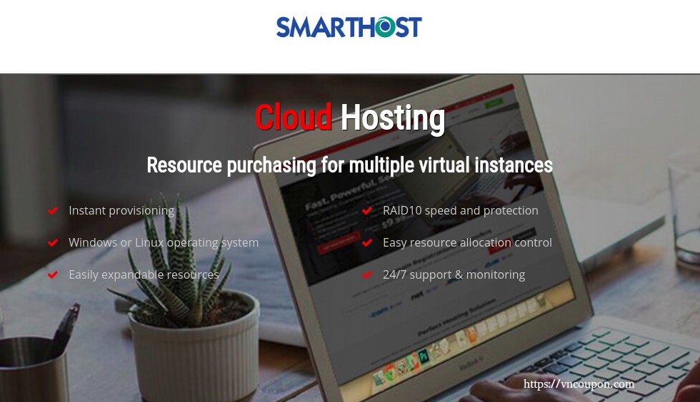[FLASH SALE] SmartHost – NVME SSD KVM VPS Offers from $2.95/month – 8GB RAM, 40GB NVME SSD, 4 vCPU KVM VPS only $6.95/Month