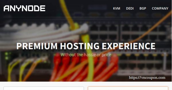 anyNode - VPS Hosting from $12.50/year, Resource Pools from $12/year in Los Angeles & Miami
