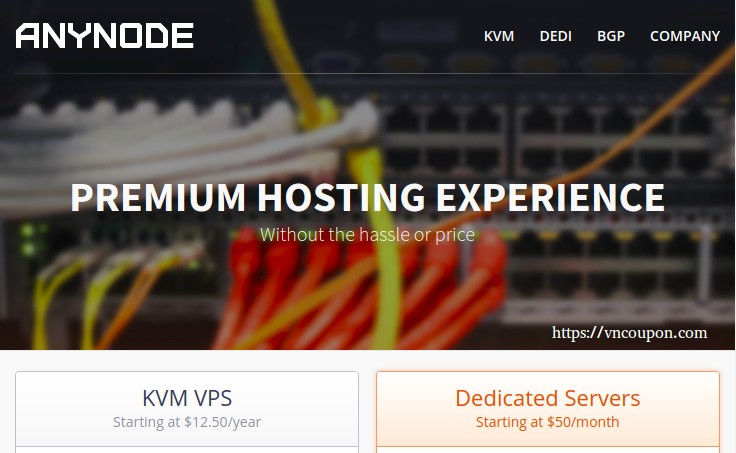 anyNode – VPS Hosting from $12.50/year, Resource Pools from $12/year in Los Angeles & Miami