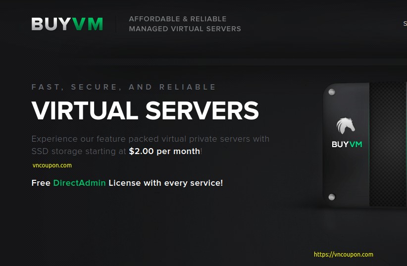 BuyVM.NET – Special KVM VPS from $2.00/month – High Performance VPS with AMD Ryzen CPU/ NVME Storage – free CN2 Bandwidth & DirectAdmin Control Panel