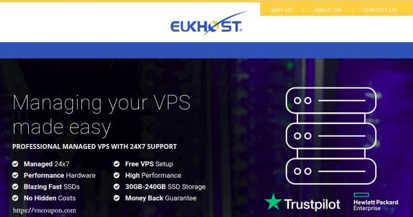 eUKhost – Managed VPS Hosting from $12/month – Hot deals today GET 50% OFF!