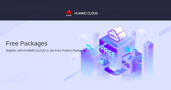 Huawei Cloud - Free Cloud Server for first year