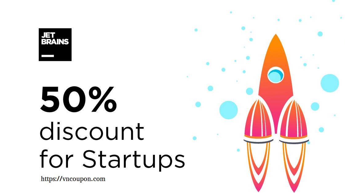 A special offer for startups – Get 50% off on all JetBrains tools