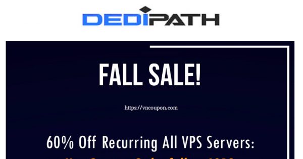 DediPath Fall Sale! Last Chance To Save Big – 60% Off VPS & 30% Off Hybrid Servers