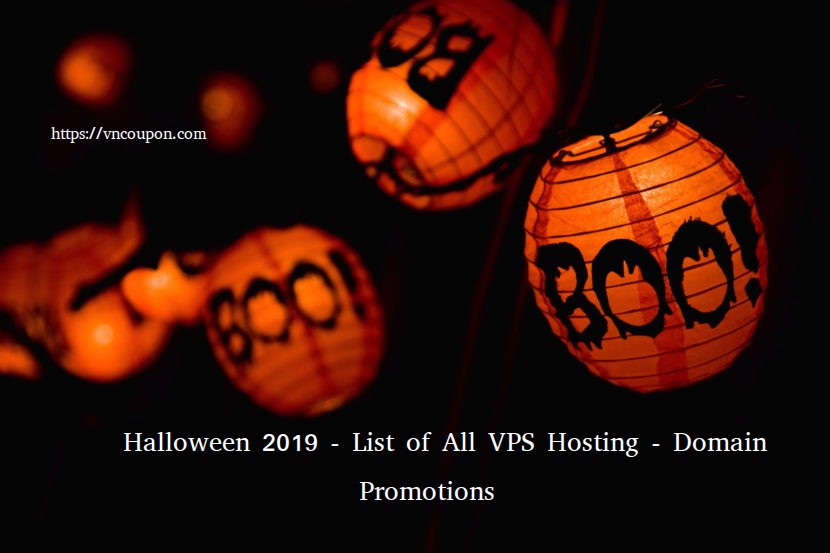 [Halloween 2019] – List of all VPS, Shared Hosting & Domain Coupons!