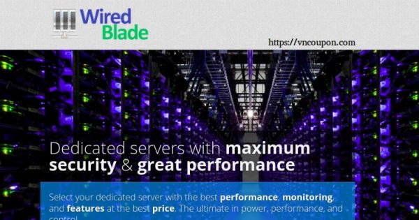 Wired Blade -  Special NVMe SSD VPS only $5/month