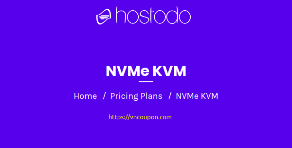 Hostodo - NVMe KVM VPS from $20/year - 25% Off extra - Free DirectAdmin
