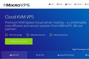 MikroVPS – Cloud KVM VPS with DMCA free