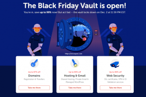 [Black Friday 2019] Namecheap – Save up to 99%