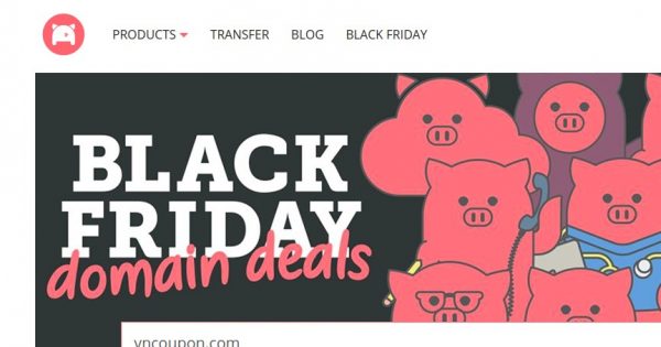 [Black Friday 2019] Porkbun - Great Deals on Great Domains